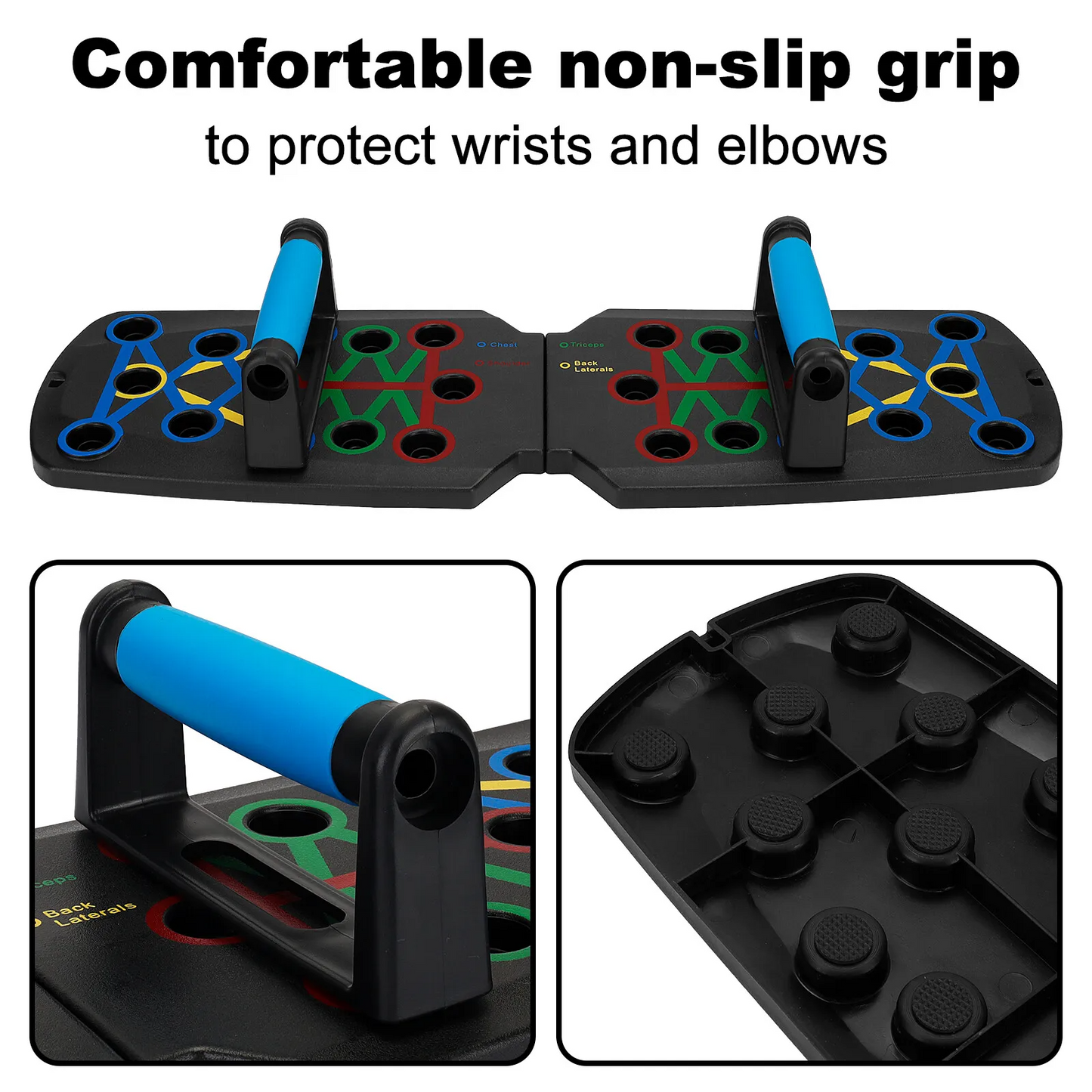 28 in 1 Push Up Rack Board System Fitness Workout Train Home Gym Exercise Stands