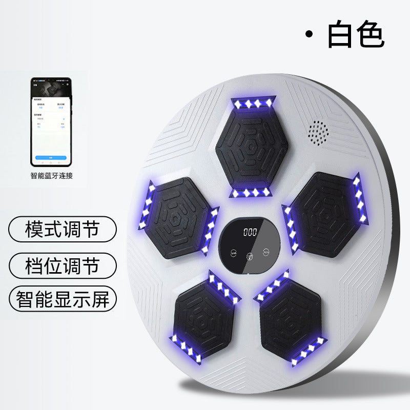 Smart Bluetooth Punching Machine with Light for Home Fitness