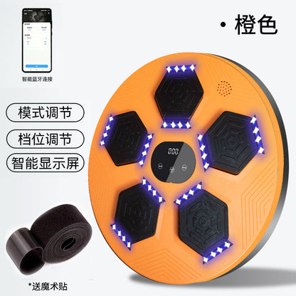 Smart Bluetooth Punching Machine with Light for Home Fitness